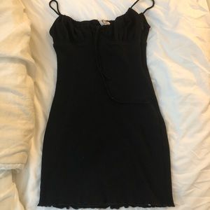 Princess Polly Black Mini Dress size 2